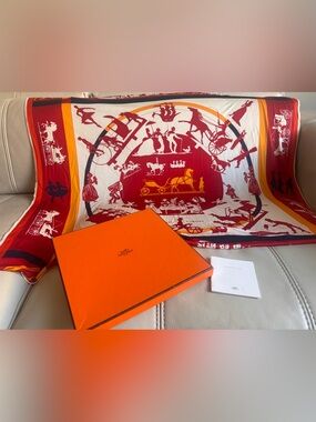 Hermes Jersey Scarf w/Box!